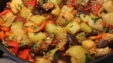 Photo of Ароматные овощи на сковороде