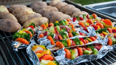 Photo of Вкусные овощи на решетке