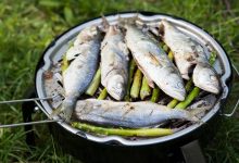 Photo of Морская деликатесная рыба на углях