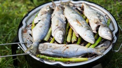 Photo of Морская деликатесная рыба на углях